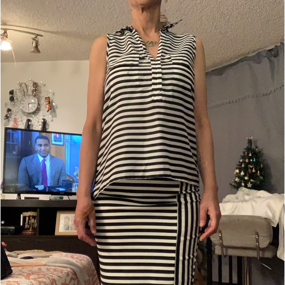 womens two piece skirt outfit